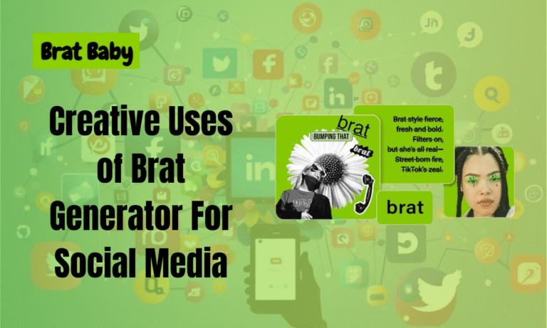 Creative Uses of Brat Generator For Social Media