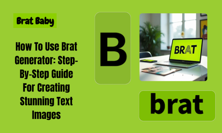 How To Use Brat Generator